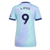 Maglia Calcio Arsenal Gabriel Jesus #9 Terza Divisa Donna 2024-25 Manica Corta